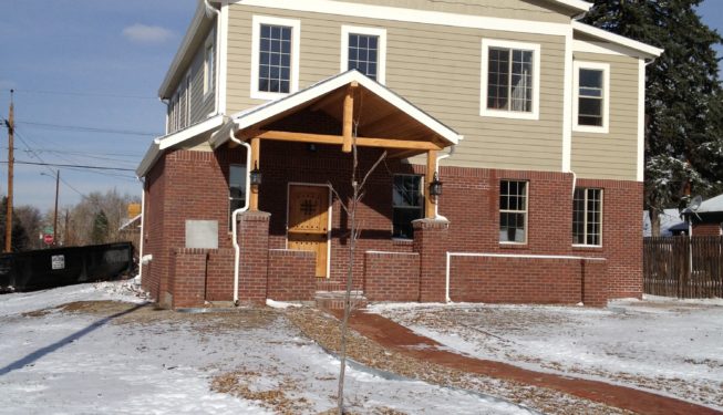 Before landscaping | Sloan's Lake Residence | Kingfisher Landscape | Build | Serving Colorado